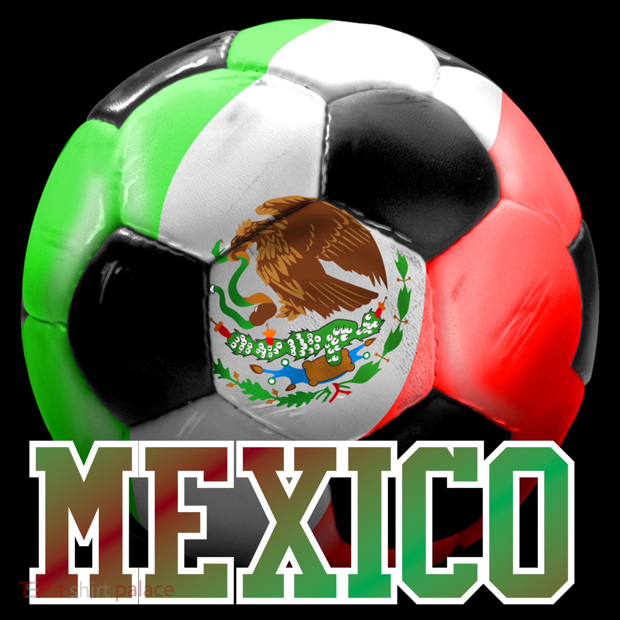 Mexico Soccer Logo Kids Long Sleeve Shirt