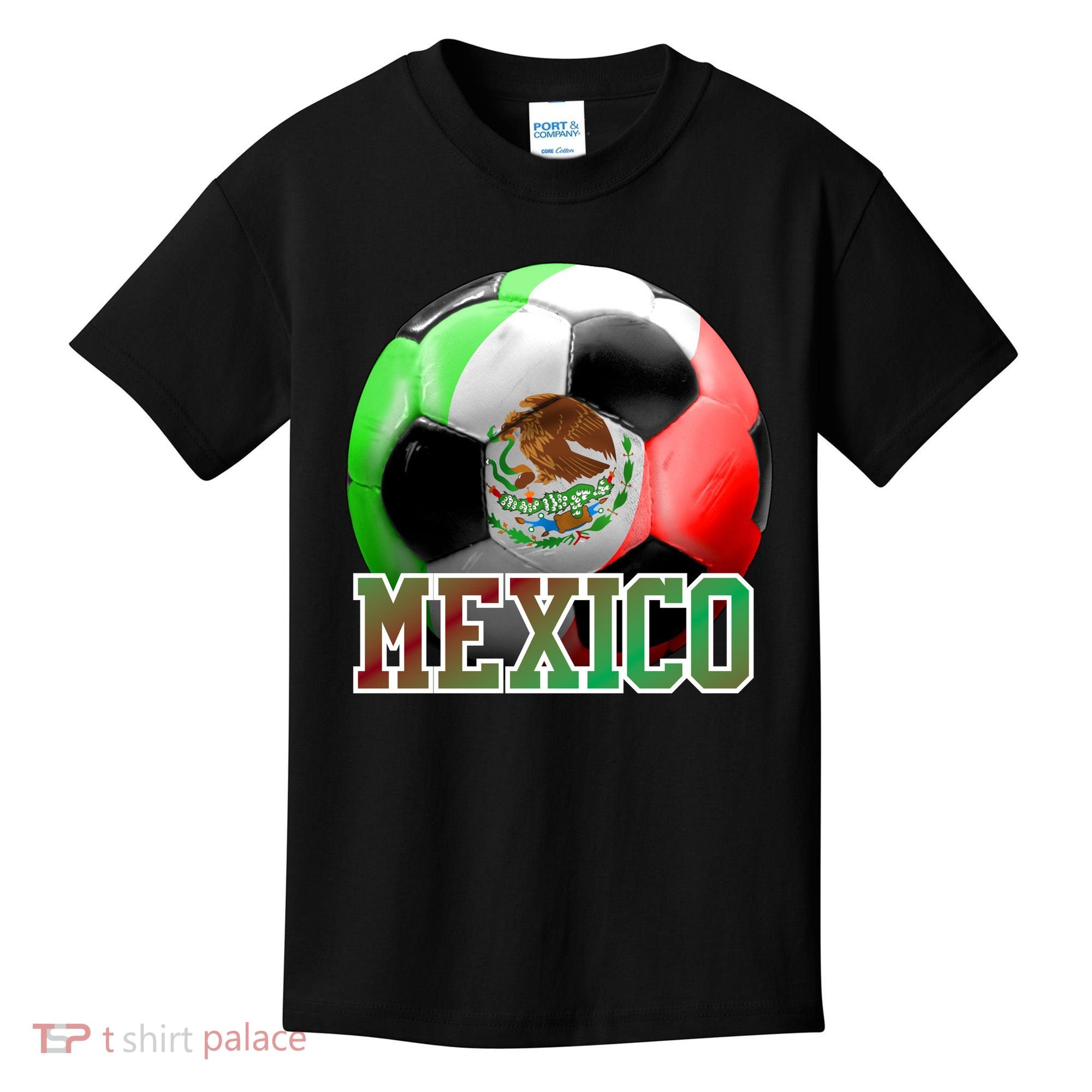 Mexico Soccer Logo Kids T-Shirt