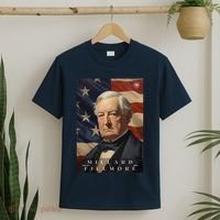 Millard Fillmore 13th President Of The United States Portrait T-Shirt thumb 2