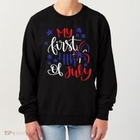 My First 4th Of July Cute Gift Women's Sweatshirt thumb 0