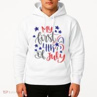 My First 4th Of July Cute Gift Hoodie thumb 2
