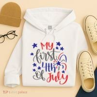 My First 4th Of July Cute Gift Hoodie thumb 4