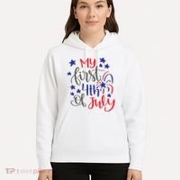 My First 4th Of July Cute Gift Hoodie thumb 5