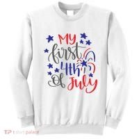 My First 4th Of July Cute Gift Sweatshirt thumb 0