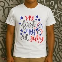 My First 4th Of July Cute Gift T-Shirt thumb 3