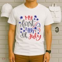 My First 4th Of July Cute Gift T-Shirt thumb 6