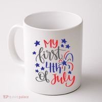 My First 4th Of July Cute Gift Coffee Mug thumb 0