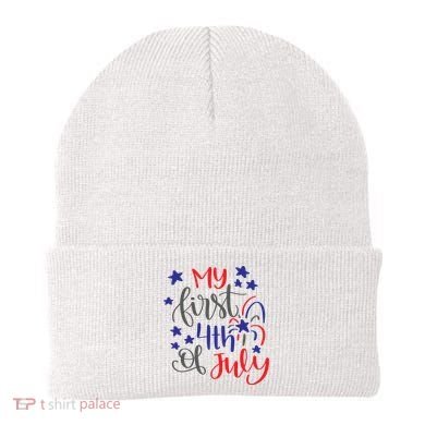 My First 4th Of July Cute Gift Beanie