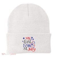 My First 4th Of July Cute Gift Beanie thumb 0