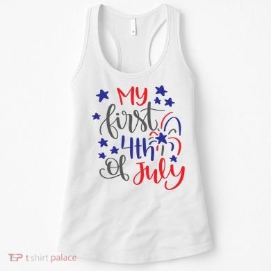 My First 4th Of July Cute Gift Women's Tank Top