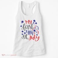 My First 4th Of July Cute Gift Women's Tank Top thumb 0