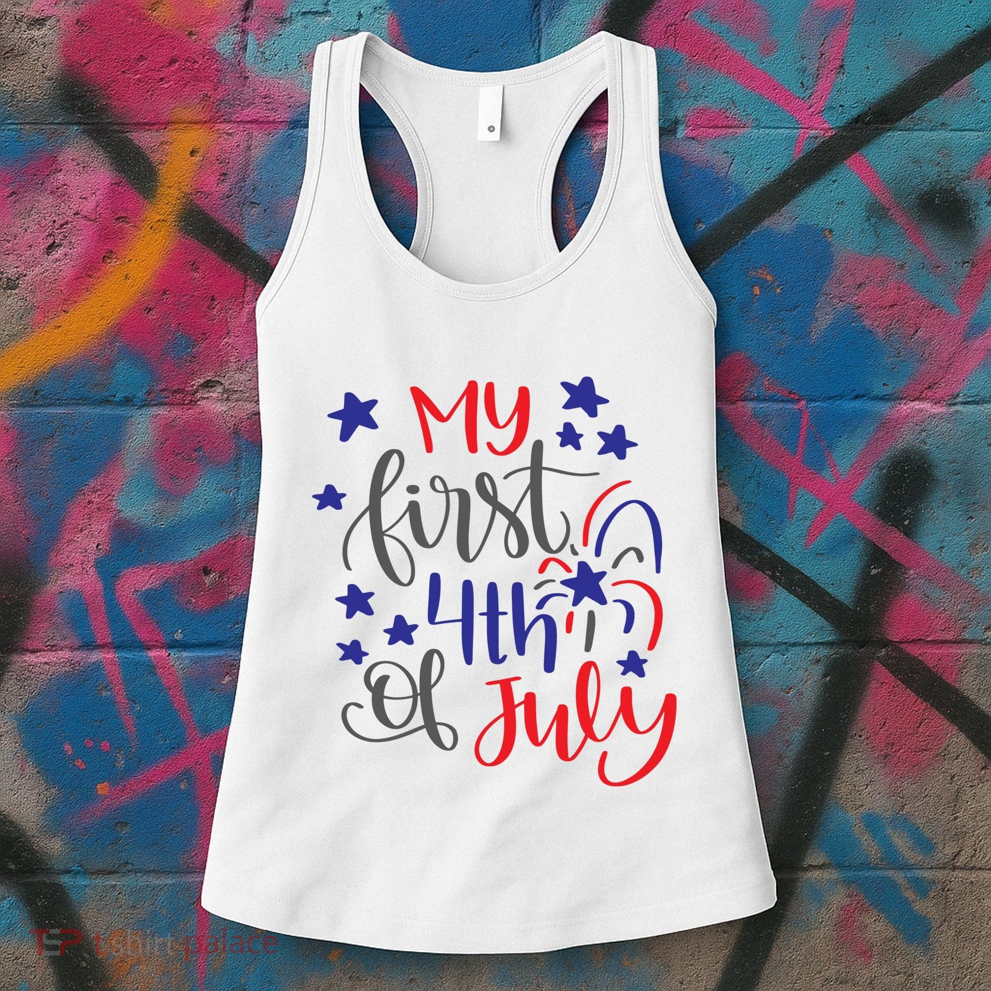 My First 4th Of July Cute Gift Women's Tank Top