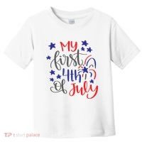 My First 4th Of July Cute Gift Toddler T-Shirt thumb 0
