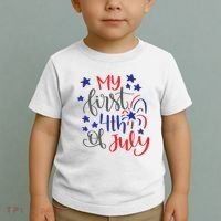 My First 4th Of July Cute Gift Toddler T-Shirt thumb 2