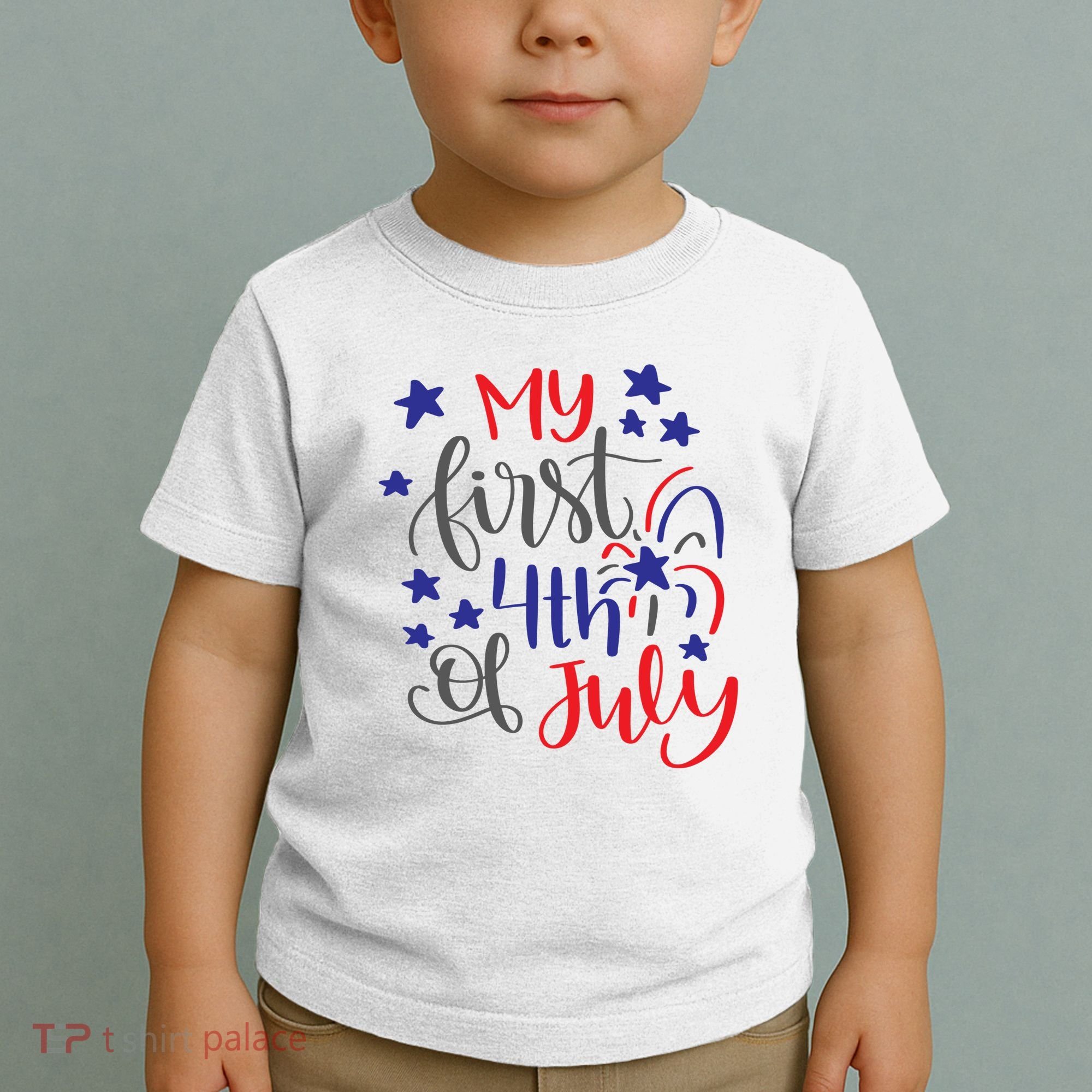 My First 4th Of July Cute Gift Toddler T-Shirt