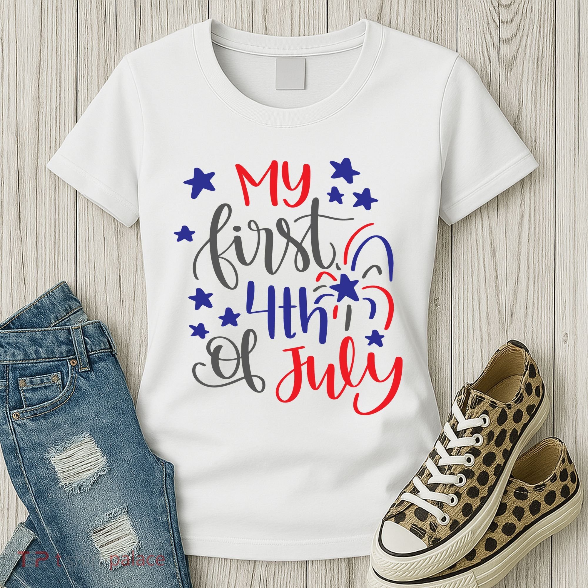 My First 4th Of July Cute Gift Women's T-Shirt