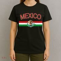 Mexican Flag And Coat Of Arms Mexico T-Shirt thumb 4