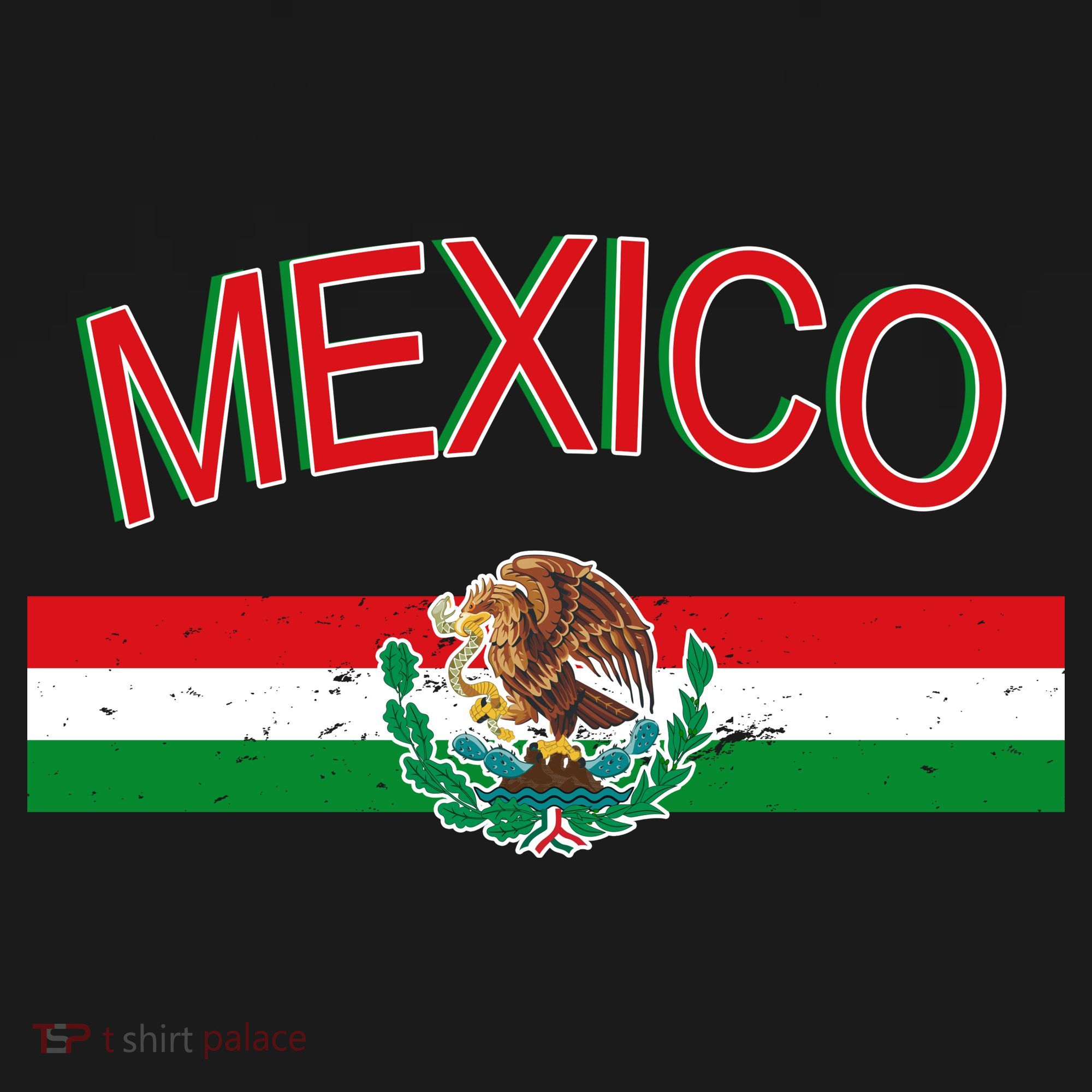 Mexican Flag And Coat Of Arms Mexico Women's Hoodie