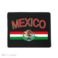 Mexican Flag And Coat Of Arms Mexico Mousepad thumb 0