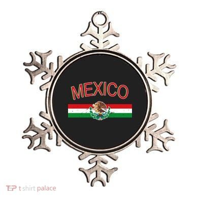 Mexican Flag And Coat Of Arms Mexico Ornament