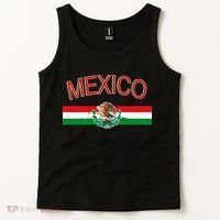 Mexican Flag And Coat Of Arms Mexico Tank Top thumb 2