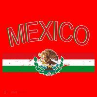 Mexican Flag And Coat Of Arms Mexico Santa Hat thumb 1