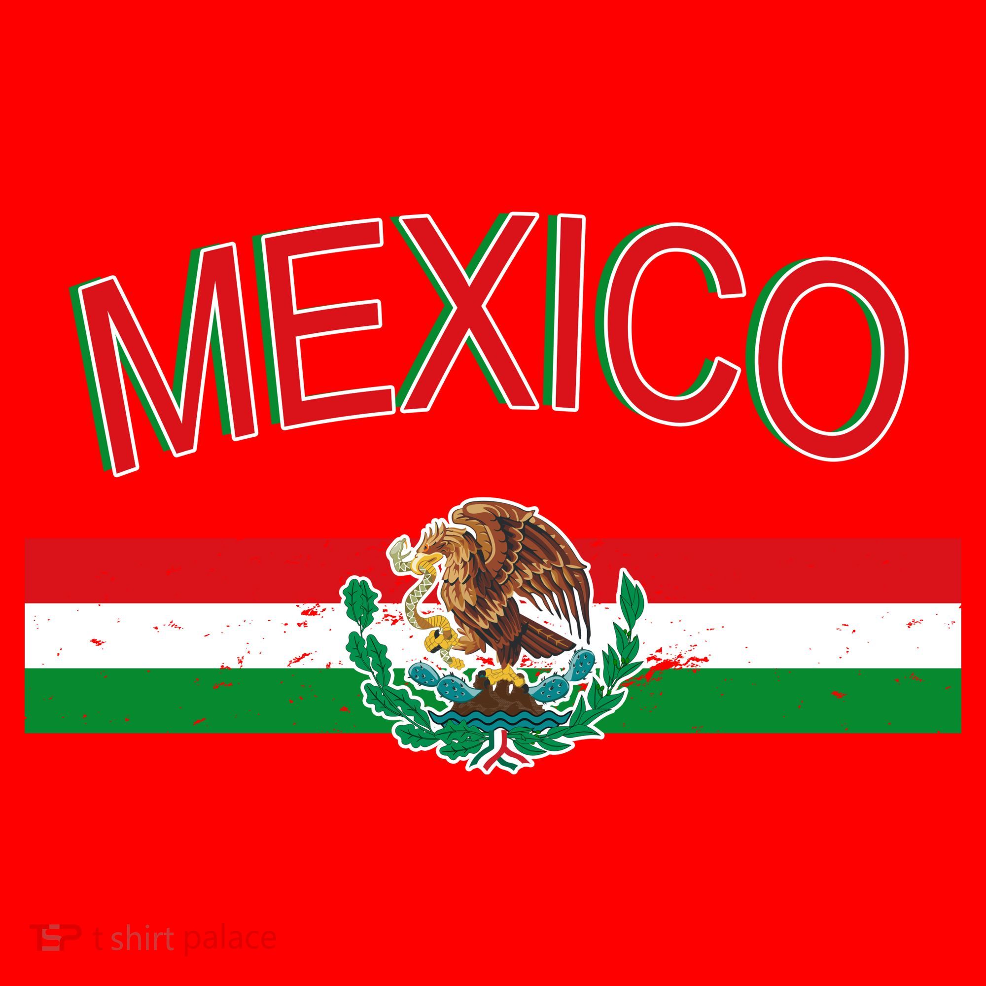 Mexican Flag And Coat Of Arms Mexico Santa Hat