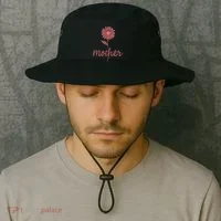 Mother Flower Art Bucket Hat thumb 2