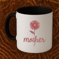 Mother Flower Art Coffee Mug thumb 2