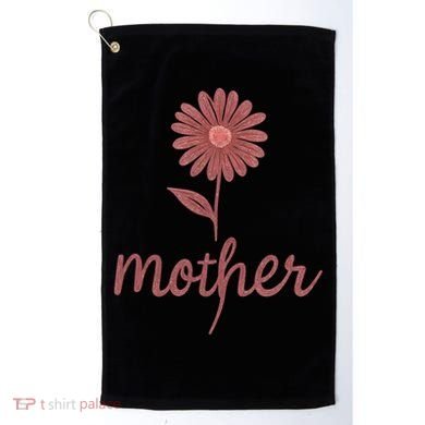 Mother Flower Art Golf Towel