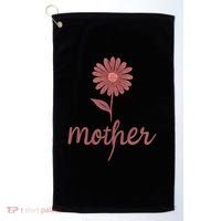 Mother Flower Art Golf Towel thumb 0