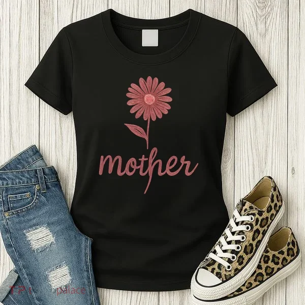 Mother Flower Art Women's T-Shirt