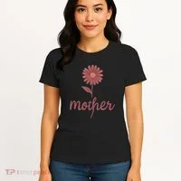 Mother Flower Art Women's T-Shirt thumb 4