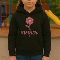 Mother Flower Art Kids Hoodie thumb 3