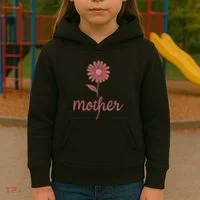 Mother Flower Art Kids Hoodie thumb 3