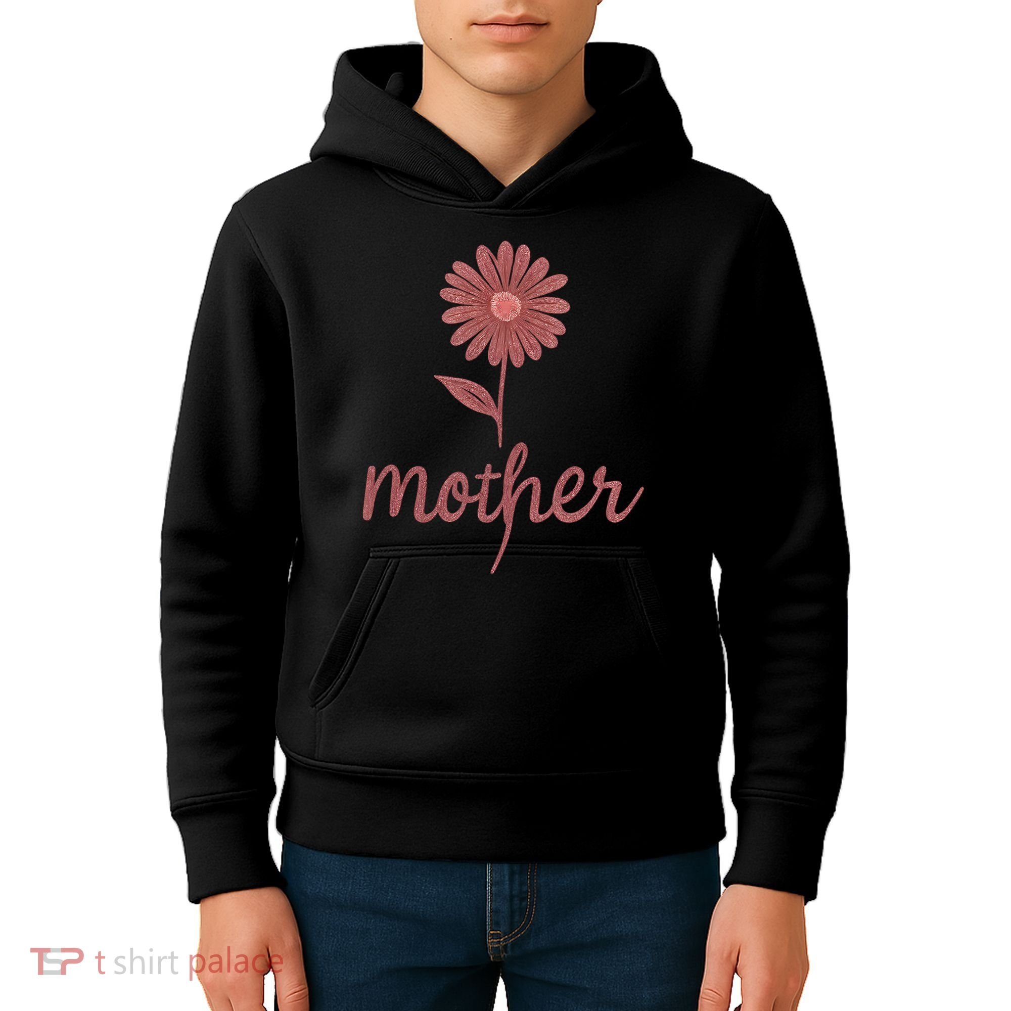 Mother Flower Art Kids Hoodie