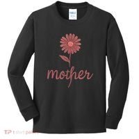 Mother Flower Art Kids Long Sleeve Shirt thumb 0