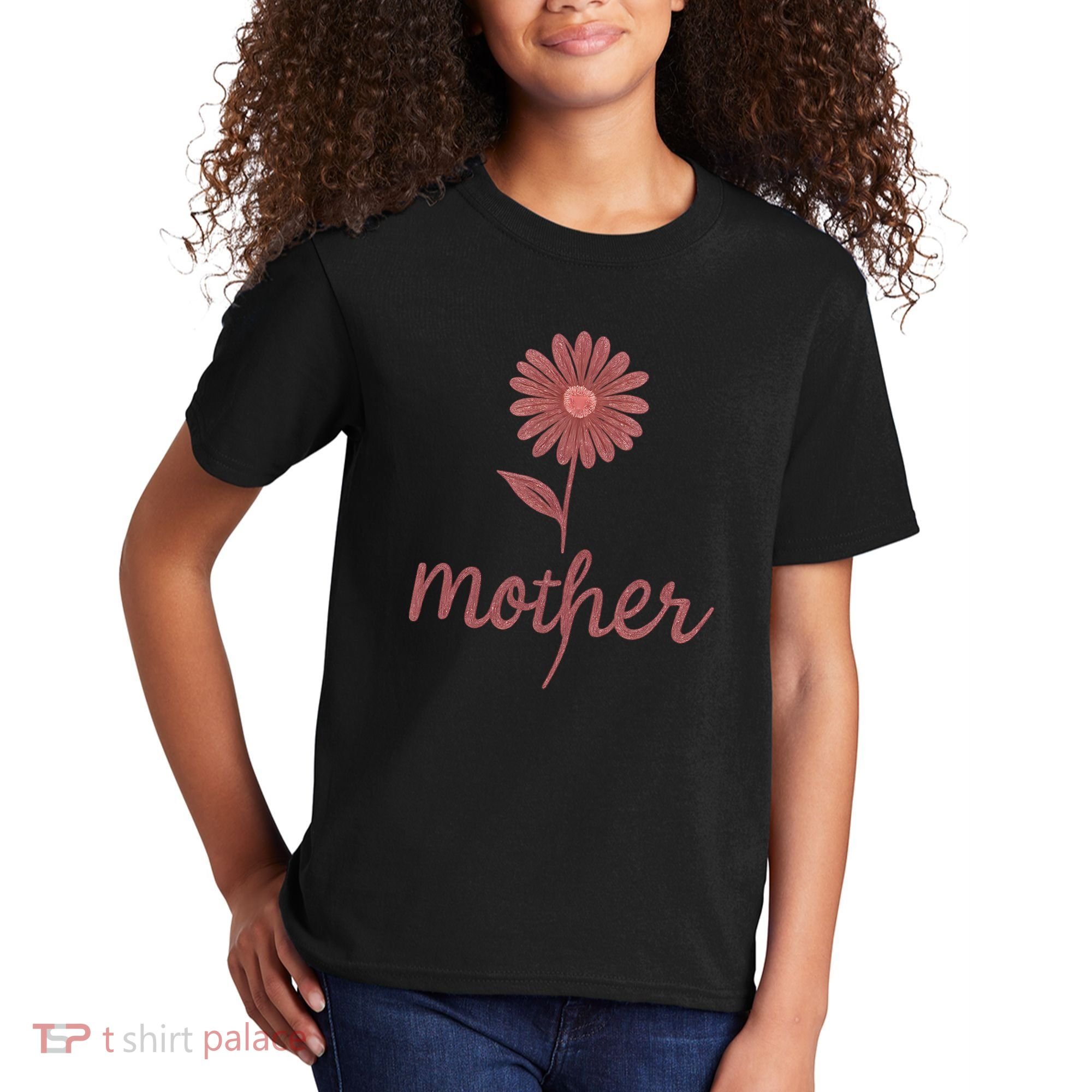 Mother Flower Art Kids T-Shirt