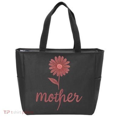 Mother Flower Art Tote Bag