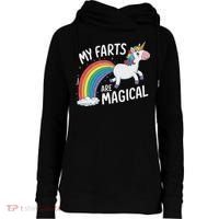 My Farts Are Magical Womens Funnel Neck Pullover Hood thumb 0