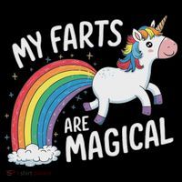 My Farts Are Magical Tall Hoodie thumb 2