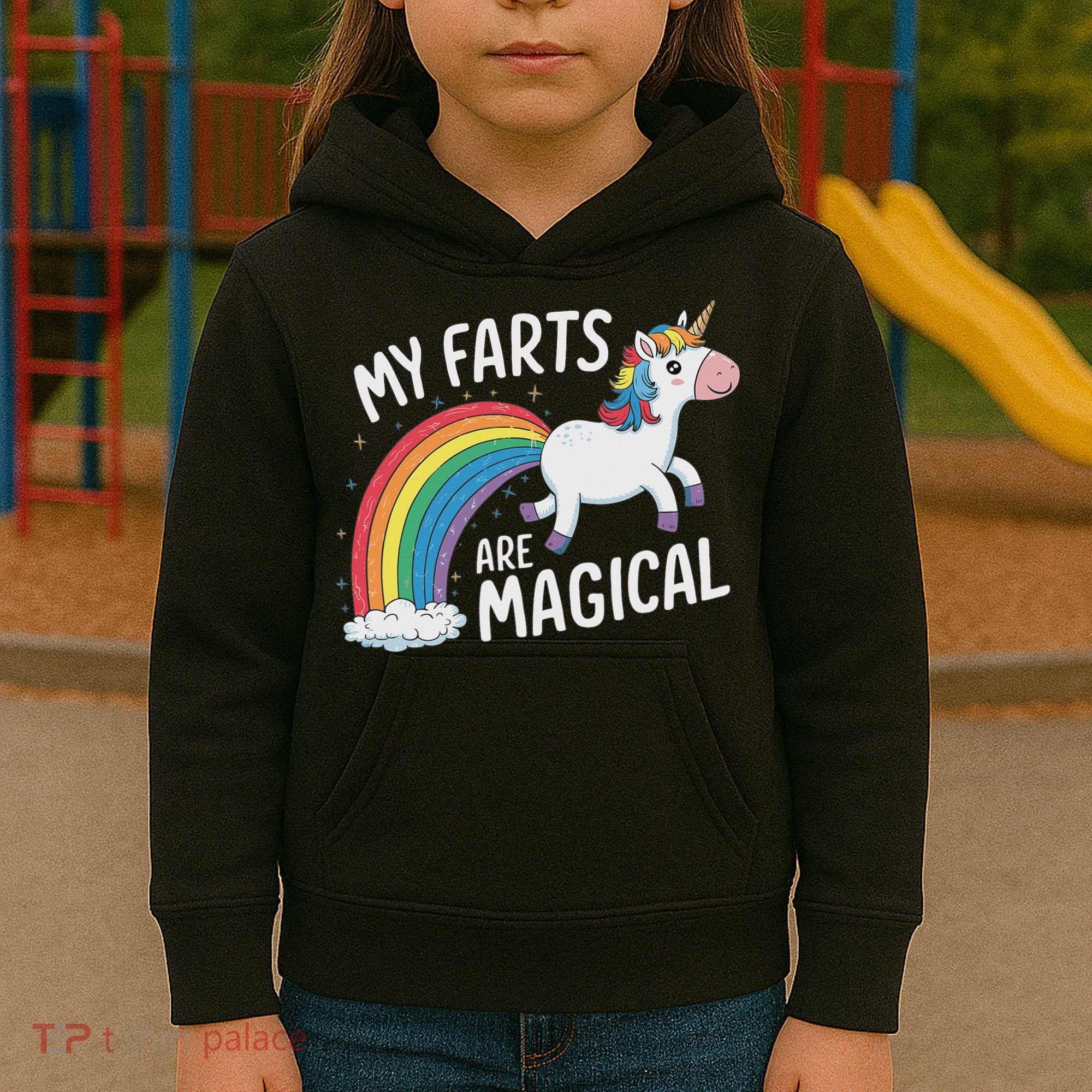 My Farts Are Magical Kids Hoodie