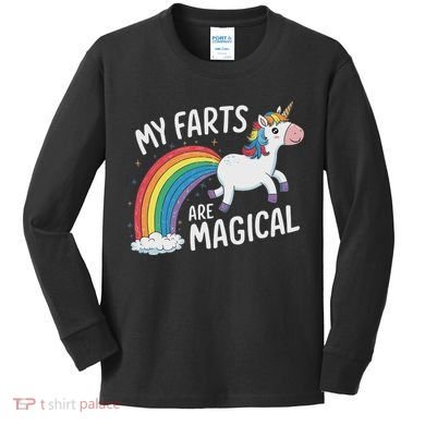 My Farts Are Magical Kids Long Sleeve Shirt