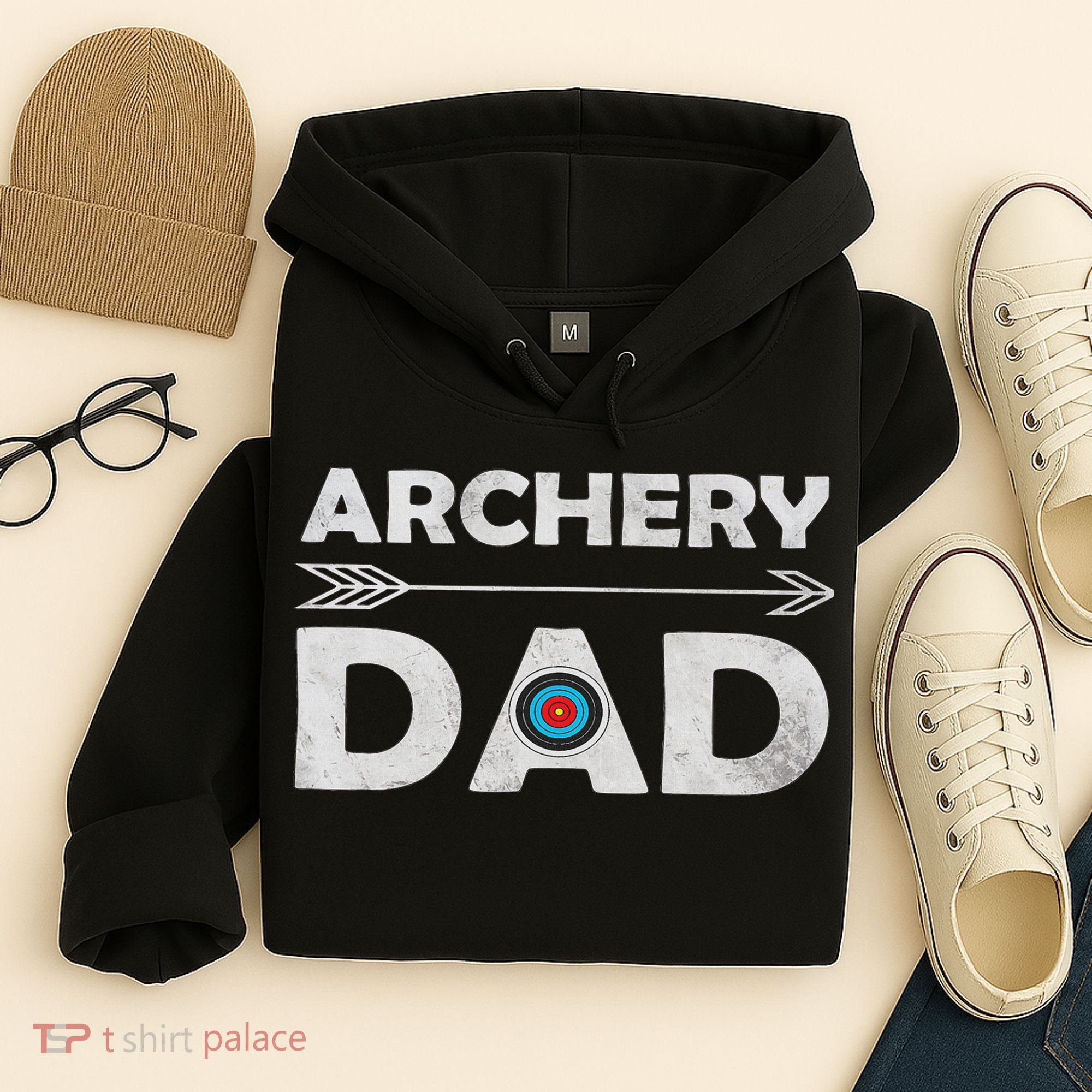 Matching Family Archery Dad Arrow Target Team Photo Meme Hoodie