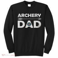 Matching Family Archery Dad Arrow Target Team Photo Meme Sweatshirt thumb 0