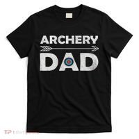 Matching Family Archery Dad Arrow Target Team Photo Meme T-Shirt thumb 0