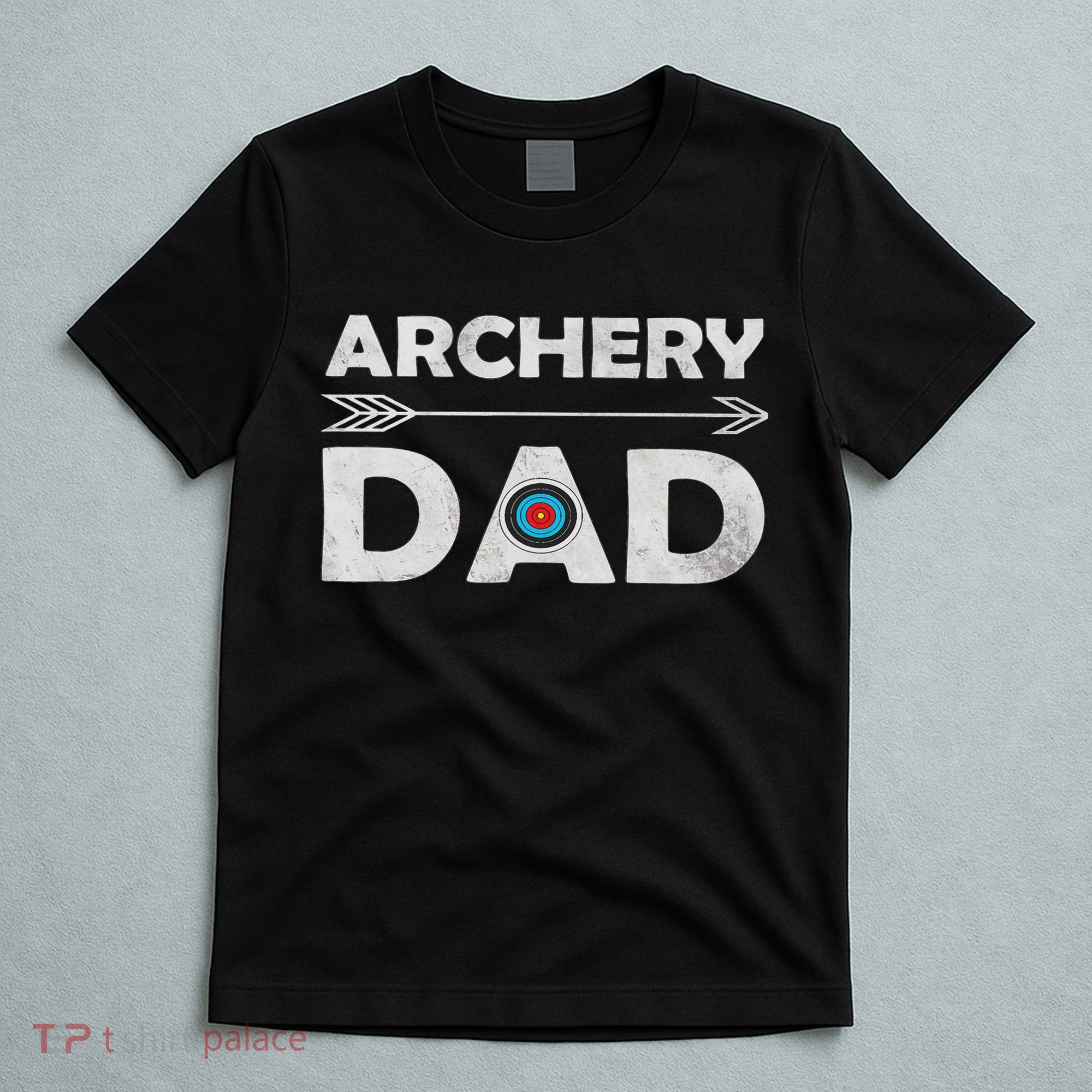 Matching Family Archery Dad Arrow Target Team Photo Meme T-Shirt