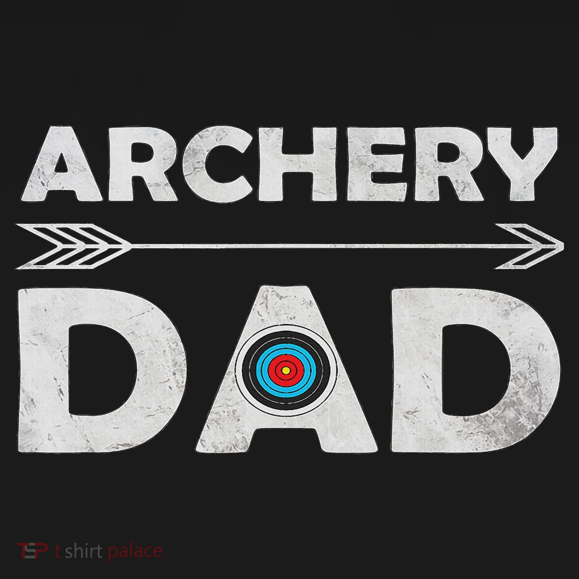 Matching Family Archery Dad Arrow Target Team Photo Meme T-Shirt