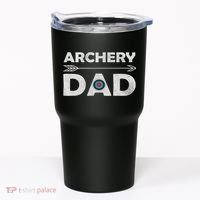 Matching Family Archery Dad Arrow Target Team Photo Meme Tumbler thumb 0