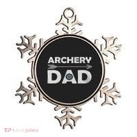 Matching Family Archery Dad Arrow Target Team Photo Meme Ornament thumb 0